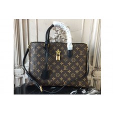 Louis Vuitton M43550 Flower Tote Monogram Canvas Bags Black Louis Vuitton M43550 Flower Tote Monogram Canvas Bags Black