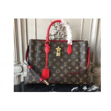 Louis Vuitton M43553 Flower Tote Monogram Canvas Bags Red Louis Vuitton M43553 Flower Tote Monogram Canvas Bags Red