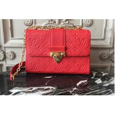 Louis Vuitton M44240 Saint Sulpice BB Monogram Empreinte Bags Red Louis Vuitton M44240 Saint Sulpice BB Monogram Empreinte Bags Red