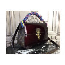 Louis Vuitton M53352 Cherrywood Patent Leather Bags Purple Louis Vuitton M53352 Cherrywood Patent Leather Bags Purple