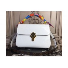 Louis Vuitton M53352 Cherrywood Patent Leather Bags White Louis Vuitton M53352 Cherrywood Patent Leather Bags White