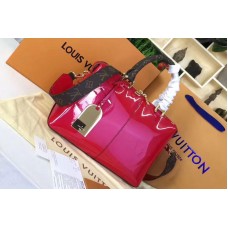 Louis Vuitton M54640 Tote Miroir Patent Leather Bags Red Louis Vuitton M54640 Tote Miroir Patent Leather Bags Red