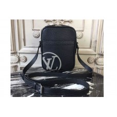 Louis Vuitton M54787 Taurillon Leather Danube PM Bags Black Louis Vuitton M54787 Taurillon Leather Danube PM Bags Black