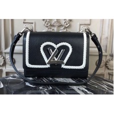 Louis Vuitton M54286 Twist MM Epi Leather Bags Black