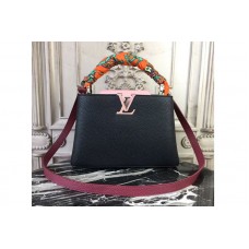 Louis Vuitton M94716 Capucines BB Taurillon Leather Bags Black Louis Vuitton M94716 Capucines BB Taurillon Leather Bags Black