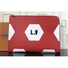 Louis Vuitton M63232 LV Pochette Jour GM Epi Leather Red Louis Vuitton M63232 LV Pochette Jour GM Epi Leather Red