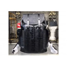Louis Vuitton N41709 LV Christopher PM Supreme Backpack Epi Leather Black Louis Vuitton N41709 LV Christopher PM Supreme Backpack Epi Leather Black