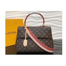 Louis Vuitton M43535 LV Monogram Canvas Cluny MM Bags Sesame Louis Vuitton M43535 LV Monogram Canvas Cluny MM Bags Sesame