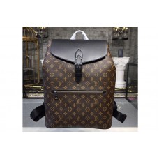 Louis Vuitton M40637 LV Palk Monogram Macassar Canvas Backpack Louis Vuitton M40637 LV Palk Monogram Macassar Canvas Backpack