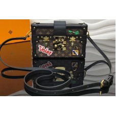 Louis Vuitton M43992 LV Monogram Canvas Petite Malle Bags Louis Vuitton M43992 LV Monogram Canvas Petite Malle Bags