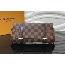 Louis Vuitton M51159 LV Damier Ebene Canvas Pochette Marelle Bum Bag Louis Vuitton M51159 LV Damier Ebene Canvas Pochette Marelle Bum Bag