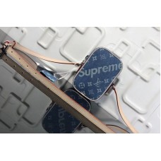 Louis Vuitton M53434 LV Denim Supreme x Danube PPM Bags Blue Louis Vuitton M53434 LV Denim Supreme x Danube PPM Bags Blue