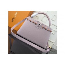 Louis Vuitton M54264 LV Taurillon Leather Capucines PM Bags Pink Louis Vuitton M54264 LV Taurillon Leather Capucines PM Bags Pink