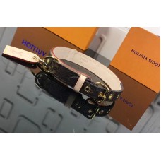 Louis Vuitton M58073 LV Baxter Xsmall Dog Collar Monogram Canvas Louis Vuitton M58073 LV Baxter Xsmall Dog Collar Monogram Canvas