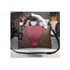 Louis Vuitton M43949 LV V Tote MM Monogram Canvas Bags Bordeaux
