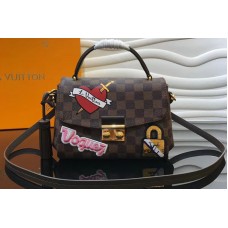 Louis Vuitton N40055 LV Damier Ebene Canvas Croisette Bag Louis Vuitton N40055 LV Damier Ebene Canvas Croisette Bag
