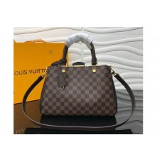 Louis Vuitton N41673 LV Damier Ebene Canvas Brittany Bags Black Louis Vuitton N41673 LV Damier Ebene Canvas Brittany Bags Black