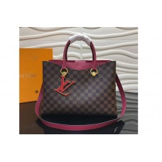 Louis Vuitton N40050 LV Riverside Damier Ebene Canvas Bags Wine Louis Vuitton N40050 LV Riverside Damier Ebene Canvas Bags Wine