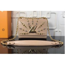 Louis Vuitton M52730 LV Twist MM Epi Leather Bags Galet Louis Vuitton M52730 LV Twist MM Epi Leather Bags Galet