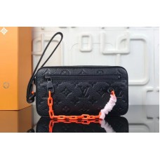 Louis Vuitton M44458 LV Monogram Vernis Clutch Black Louis Vuitton M44458 LV Monogram Vernis Clutch Black