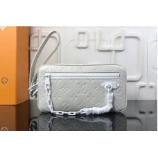 Louis Vuitton M44458 LV Monogram Vernis Clutch White Louis Vuitton M44458 LV Monogram Vernis Clutch White