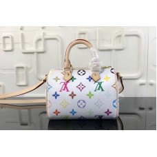 Louis Vuitton M61252 LV Monogram Multicolor Nano Speedy Bags