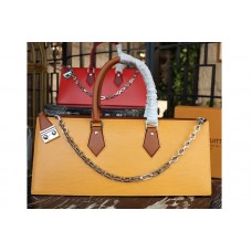 Louis Vuitton M52805 LV Epi Leather SAC Tricot Bags Yellow Louis Vuitton M52805 LV Epi Leather SAC Tricot Bags Yellow