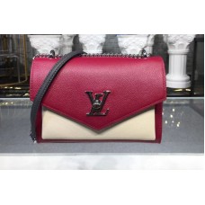 Louis Vuitton M52441 LV Soft calfskin Mylockme BB Bags Red Louis Vuitton M52441 LV Soft calfskin Mylockme BB Bags Red