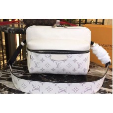 Louis Vuitton M43843 LV Monogram Canvas Messenger PM White