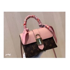 Louis Vuitton M44080 LV Locky BB Monogram Canvas And Epi Leather Pink Louis Vuitton M44080 LV Locky BB Monogram Canvas And Epi Leather Pink