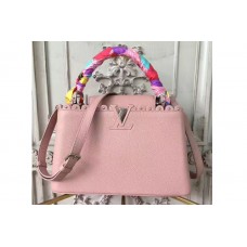 Louis Vuitton M94586 Capucines BB Taurillon Leather Bags Pink Louis Vuitton M94586 Capucines BB Taurillon Leather Bags Pink