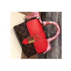 Louis Vuitton M44322 LV Locky BB Monogram Canvas And Epi Leather Red