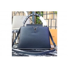 Louis Vuitton M52384 LV Taurillon Leather Capucines BB Bags Black Louis Vuitton M52384 LV Taurillon Leather Capucines BB Bags Black