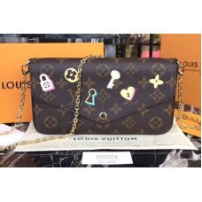 Louis Vuitton M61276 My LV World Tour Monogram Canvas Pochette Felicie Louis Vuitton M61276 My LV World Tour Monogram Canvas Pochette Felicie