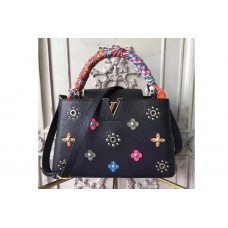 Louis Vuitton M54663 Capucines PM Monogram Flowers Bags Louis Vuitton M54663 Capucines PM Monogram Flowers Bags