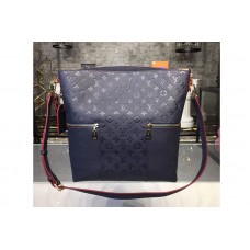 Louis Vuitton M44012 Melie Monogram Empreinte Leather Hobo Bags Marine rouge Louis Vuitton M44012 Melie Monogram Empreinte Leather Hobo Bags Marine rouge