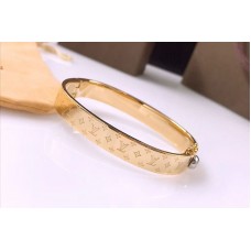 Louis Vuitton M00251 Nanogram Cuff Bracelet and Bangle Yellow Gold Louis Vuitton M00251 Nanogram Cuff Bracelet and Bangle Yellow Gold