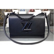 Louis Vuitton M54804 Epi Leather Twist MM Bags Black