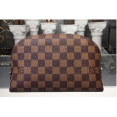 Louis Vuitton N23345 Damier Ebene Canvas Cosmetic Pouch GM Louis Vuitton N23345 Damier Ebene Canvas Cosmetic Pouch GM