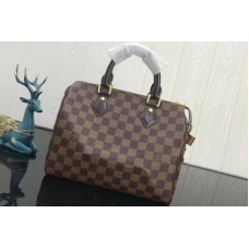 Louis Vuitton N41365 LV Speedy 25 Damier Ebene Canvas Louis Vuitton N41365 LV Speedy 25 Damier Ebene Canvas