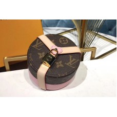 Louis Vuitton GI0353 LV Lock Me Box PM Monogram Canvas Pink Louis Vuitton GI0353 LV Lock Me Box PM Monogram Canvas Pink
