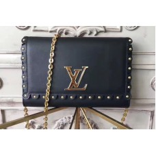 Louis Vuitton M54584 Louise MM Autres Cuirs Bags Black Louis Vuitton M54584 Louise MM Autres Cuirs Bags Black