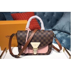 Louis Vuitton N40147 LV Trendy Crossbody Damier Ebene Canvas Pink Louis Vuitton N40147 LV Trendy Crossbody Damier Ebene Canvas Pink