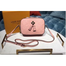 Louis Vuitton M44606 LV Saintonge Bags Monogram Empreinte Leather Pink Louis Vuitton M44606 LV Saintonge Bags Monogram Empreinte Leather Pink