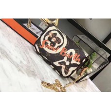 Louis Vuitton m58009 Monogram Canvas Mini Pochette Accessoires Orange Louis Vuitton m58009 Monogram Canvas Mini Pochette Accessoires Orange