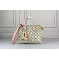 Louis Vuitton N44366 Speedy Bandouliere 25 Bags Damier Azur Canvas
