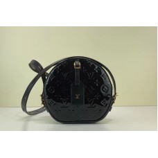 Louis Vuitton M53999 LV Boite Chapeau Souple Bags Black Monogram Vernis Leather Louis Vuitton M53999 LV Boite Chapeau Souple Bags Black Monogram Vernis Leather
