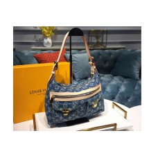 Louis Vuitton M44464 LV Vintage Bag Blue Monogram Denim Louis Vuitton M44464 LV Vintage Bag Blue Monogram Denim