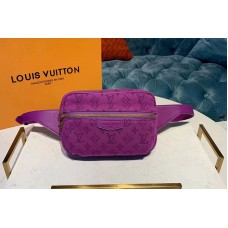 Louis Vuitton M44624 LV Outdoor bumbag Purple Monogram Denim Louis Vuitton M44624 LV Outdoor bumbag Purple Monogram Denim
