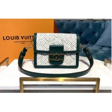 Louis Vuitton M53996 LV Mini Dauphine Bags White Monogram Denim Louis Vuitton M53996 LV Mini Dauphine Bags White Monogram Denim